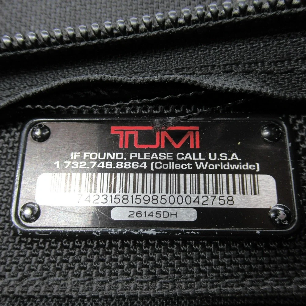 Tumi needs cleaning